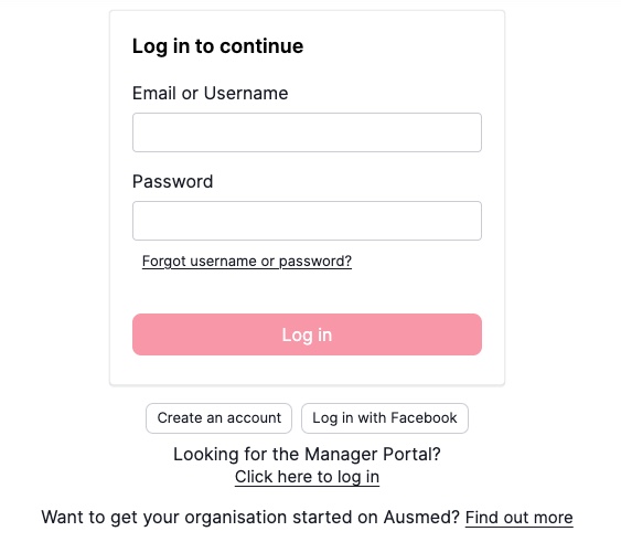 how-do-i-login-to-my-account-ausmed-education